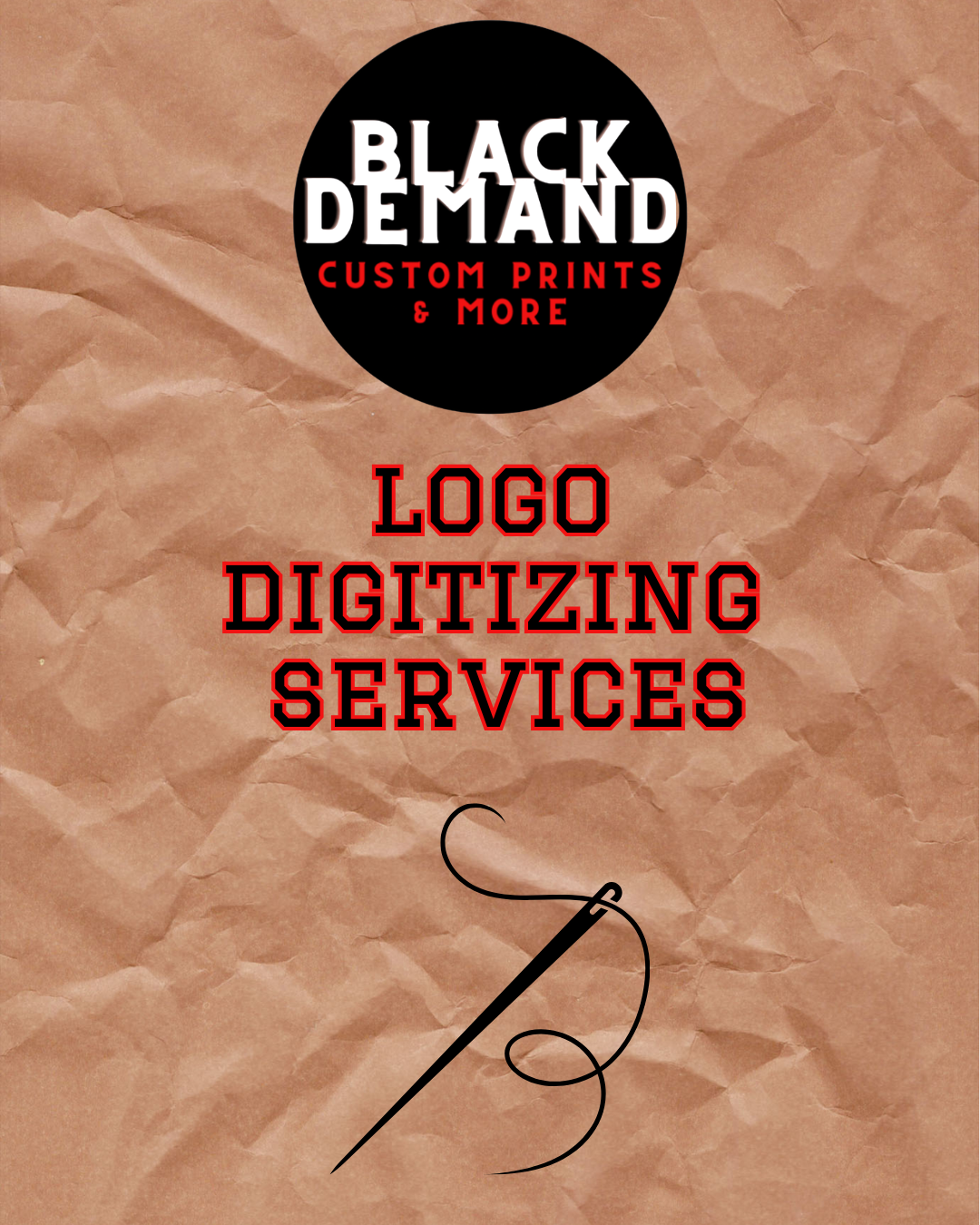 Logo Embroidery Digitizing Services
