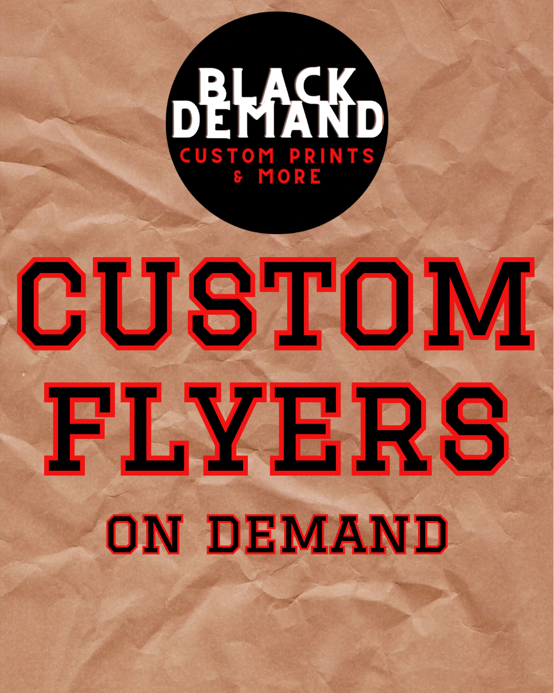Custom Flyers On Demand