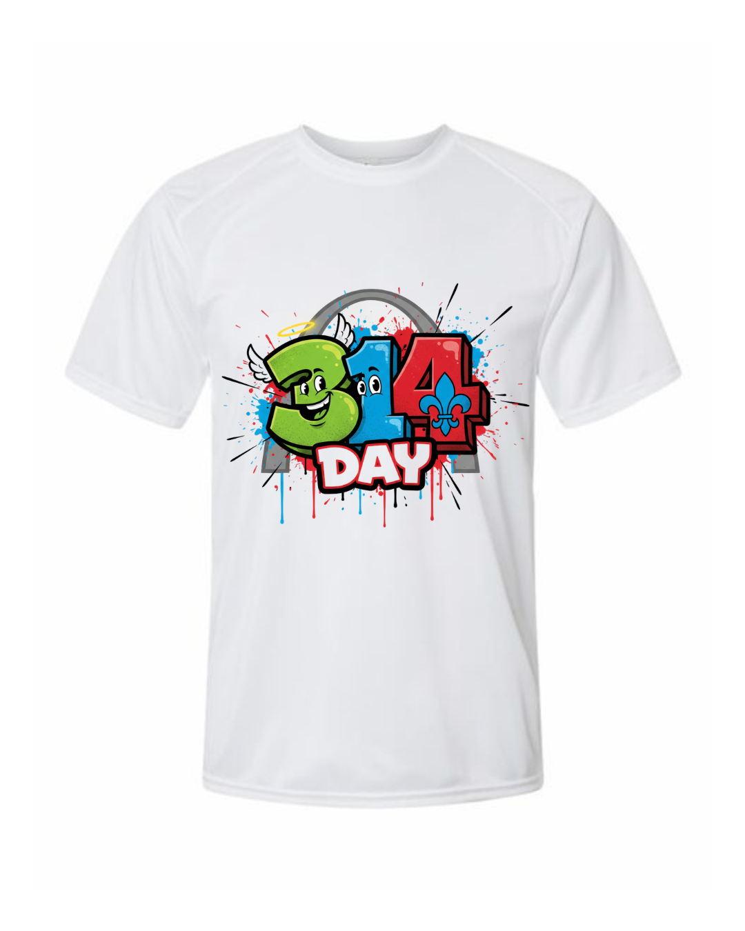314 day graphic t-shirt (Adult)
