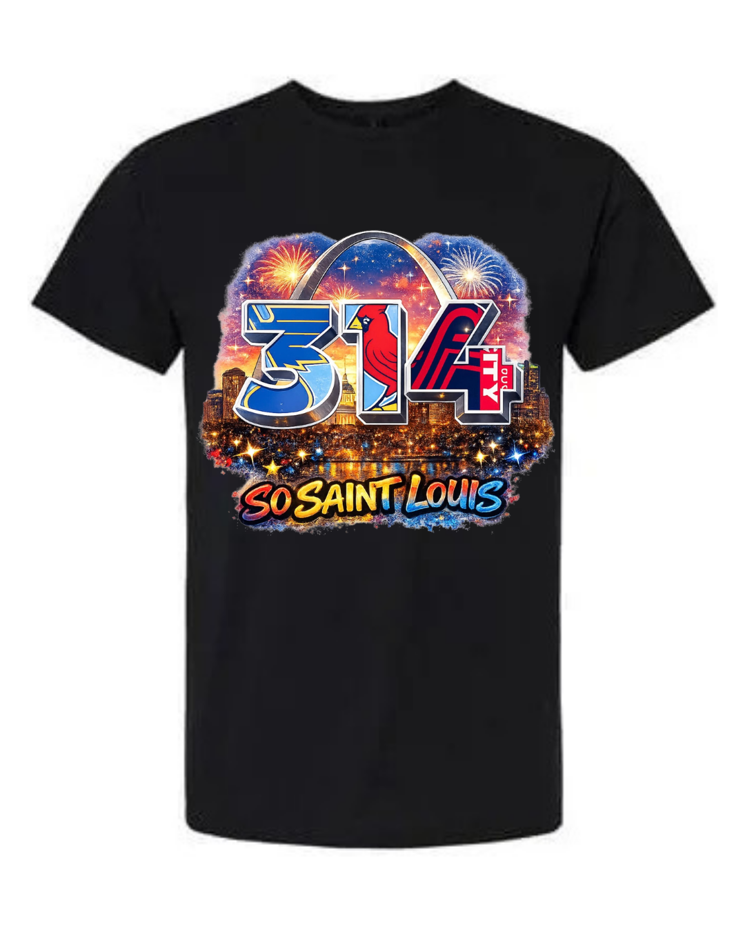 314 day graphic t-shirt (Adult)