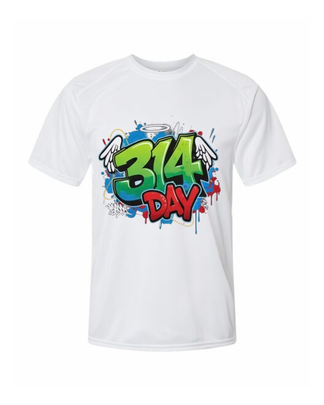 314 day graphic t-shirt (Adult)