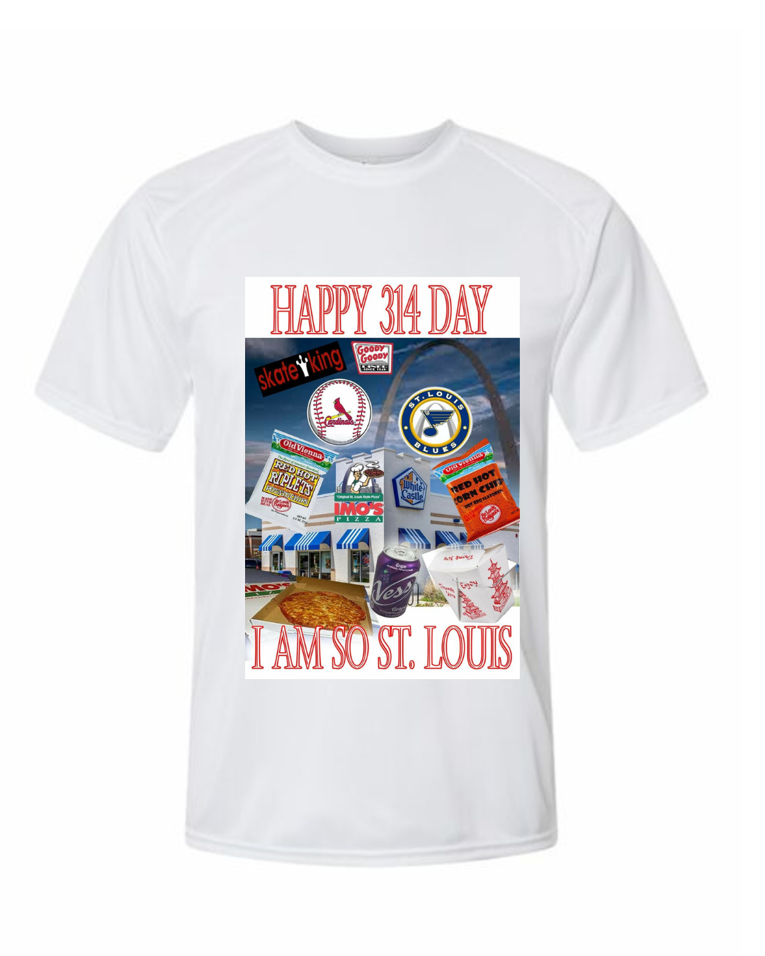 314 day graphic t-shirt (Adult)