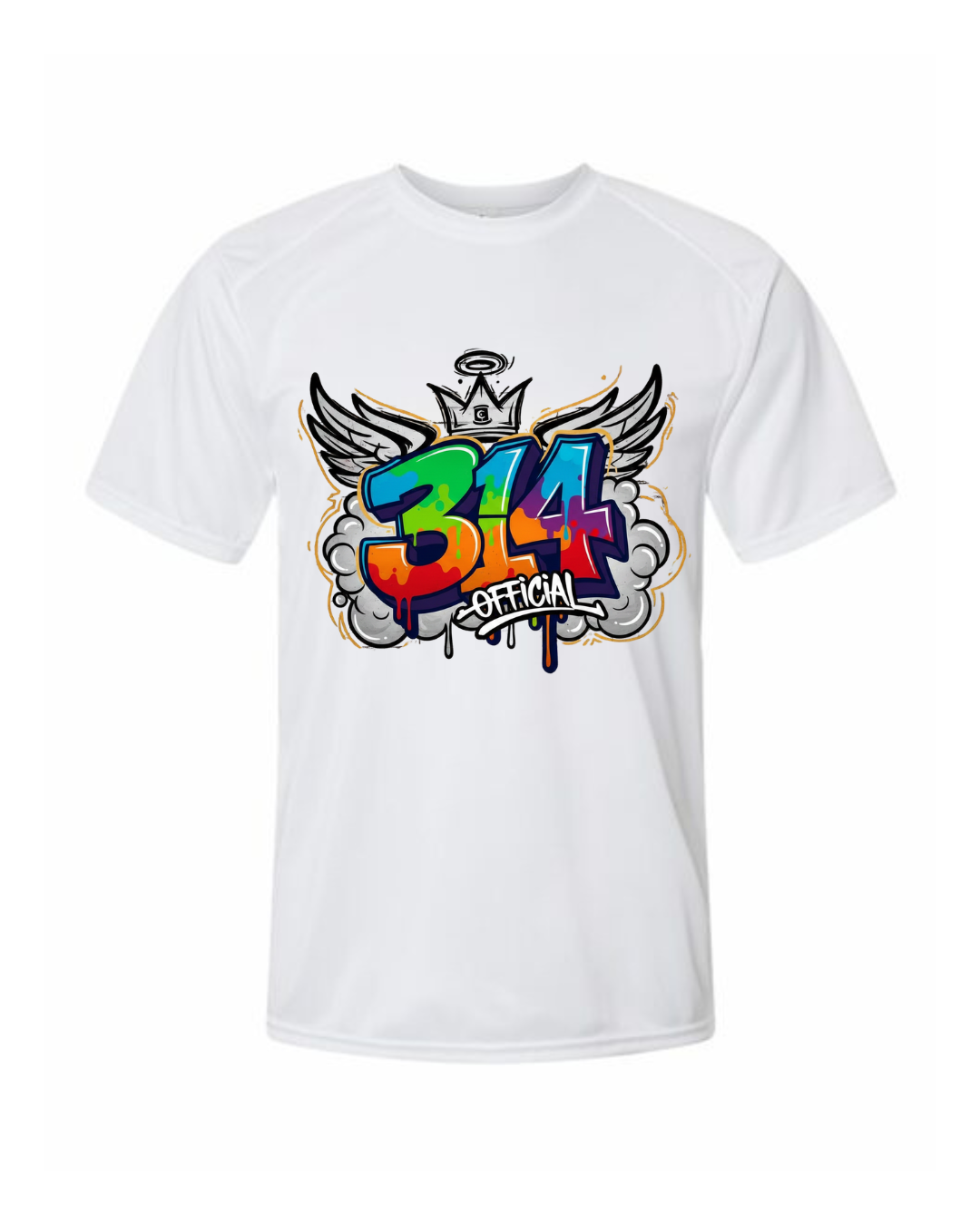 314 day graphic t-shirt (Adult)