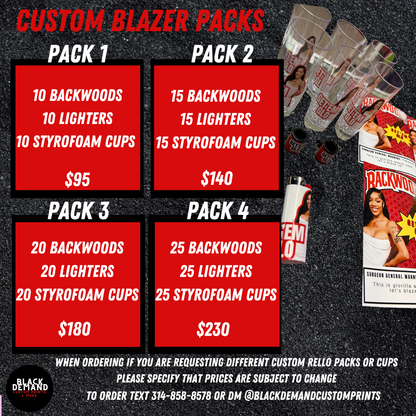 Custom Blazer Packs