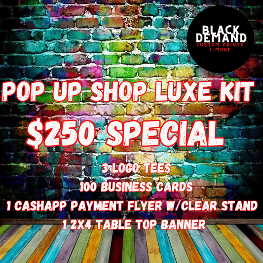 Pop up kits on demand