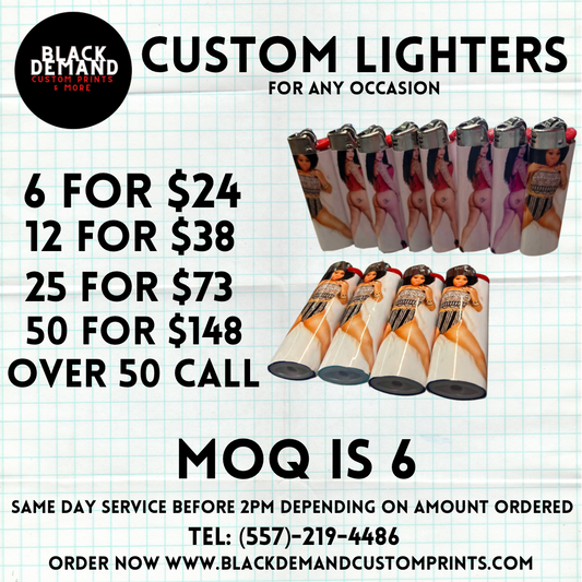 Custom Photo lighters