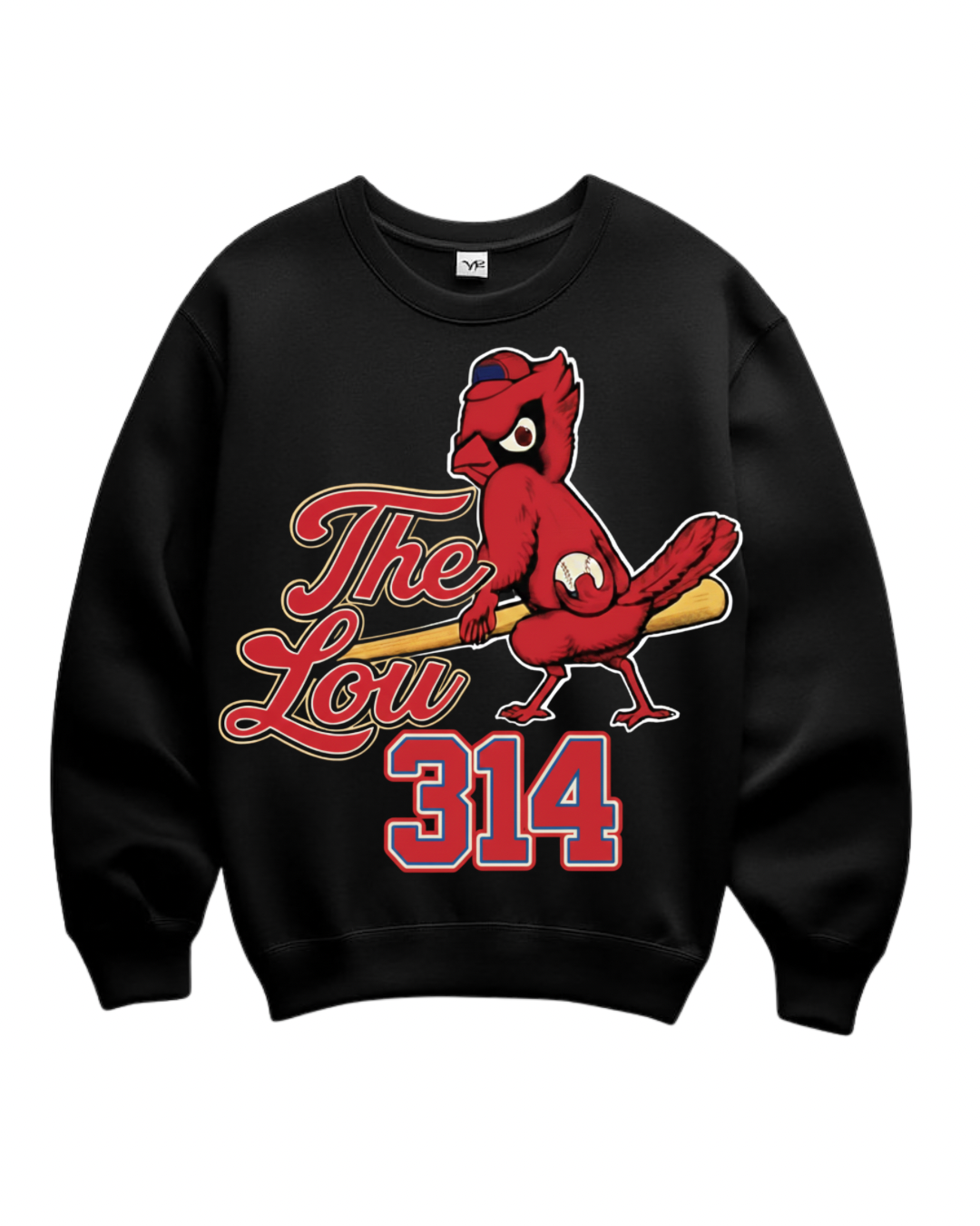 314 day cardinal im so Stl sweater