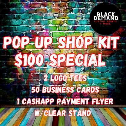 Pop up kits on demand