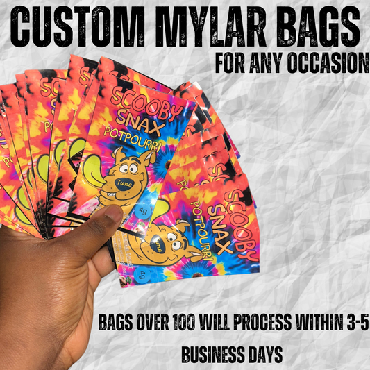 Custom Mylar bags 3.5-4g