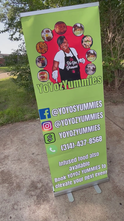 Retractable banner